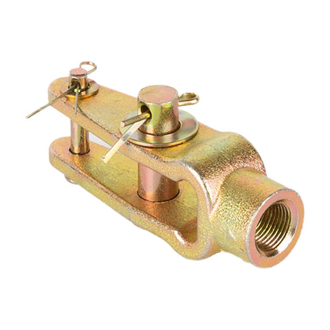 Two Pack Slack Adjuster Kit With Double Pinned Straight Clevis Pins For Air Brake Chambers Five Eighths Inch Threaded Replacements
