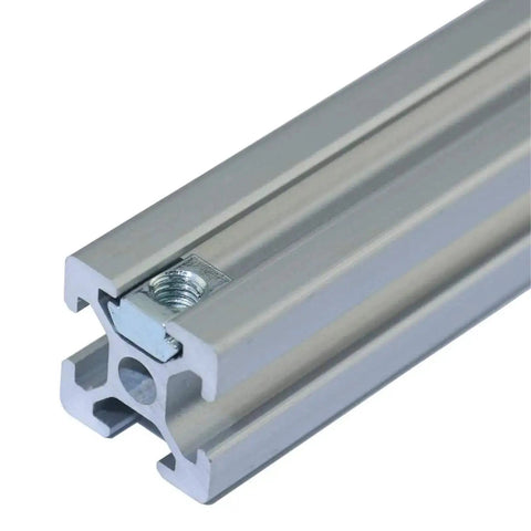 Set Of 30 2020 Series Sliding T Nuts M6 Thread Hammer Head T Nut for Standard 6mm T Slot Aluminum Extrusion Profile, close-up view