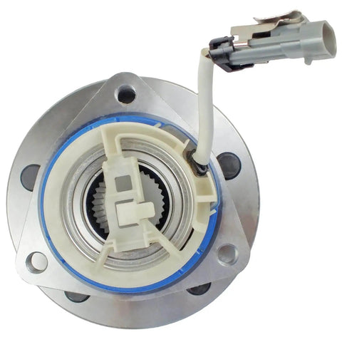 Top view of Wheel Bearing Hub Assembly 513121 Front And Rear Set For Chevrolet Impala Venture and GM cars, showing 3-bolt flange