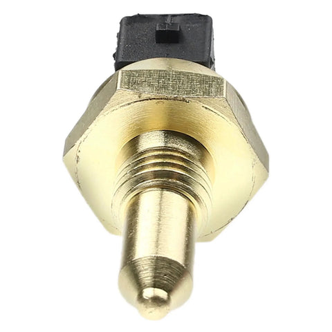 Premium Coolant Temperature Sensor Direct Fit For BMW 128i 135i 228i 320i 325i 328i front view showing brass construction