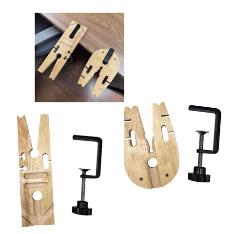 Pro Grade Jewelry Clamp Fixture For Goldsmithing And DIY Crafting Flexible Holding Structure Wood Workholding Device