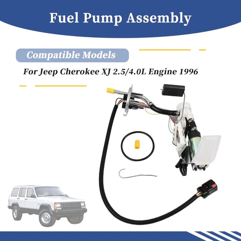 Fuel Pump Assembly For Jeep Cherokee XJ 1996 2.5L And 4.0L Engines Replacement 5003869AA drop-in fit