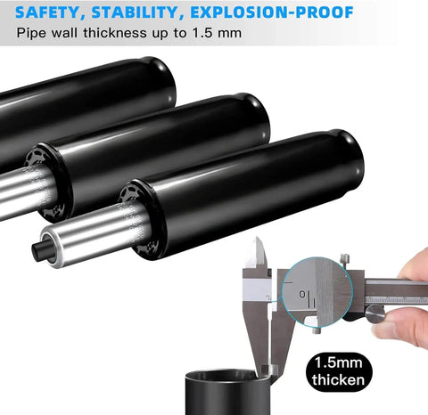 Universal Size Chair Cylinder Replacement, 4 Inch Stroke, Heavy Duty Gas Lift For Office Desk Chairs And Gaming Chairs, pipe thickness 1.5mm