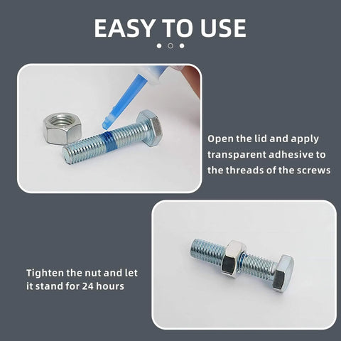 10ml Four Pack Thread Locker For Nuts And Bolts M222 M243 M272 M290 Keep It Tight On Every Thread Anaerobic Thread Locking Compound