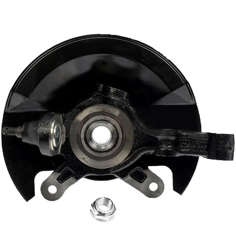 2 Piece Front Steering Knuckles And Wheel Bearing Hubs Assembly For 2001 2002 Honda Civic Replacement Kit with OEM grade cast iron