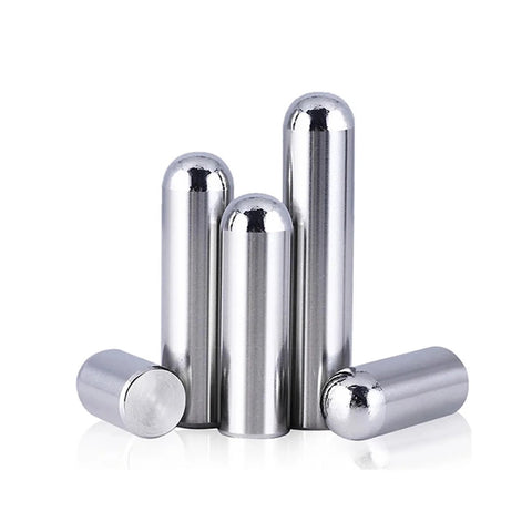 Heavy Duty Stainless Steel Round Head Cylindrical Dowel Pins Set, 304 Grade Locating Pins In Metric Sizes From M0.8 To M6 With 8mm Option