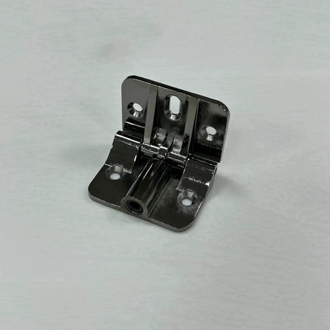 KUMGROT adjustable position control hinge, zinc alloy, black, 2.32 x 1.77 in, 4 countersunk holes