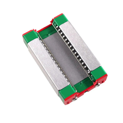 MGN12H carriage block for 500mm Linear Rail Guide Kit, visible steel construction, designed for DIY 3D printer and CNC machine