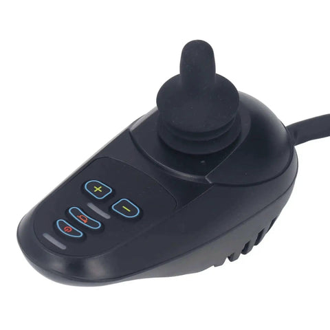 Versatile Electric Wheelchair Joystick Controller 24V 45A Brushed Motor Replacement With E Brake Universal Rocker