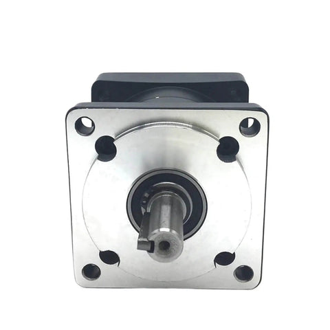Front view of a Planetary Gearbox For Stepper Motor Reducer With Beefy 86Mm Housing And Multiple Ratios 3 To 1 5 To 1 10 To 1