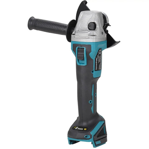 Powerful Brushless Cordless Angle Grinder Tool Only Compatible With Makita 18V Batteries Four And A Half Inch Wheel For Metal And Tile Cutting And Grinding Perfect For Pros And DIYers No Battery Included