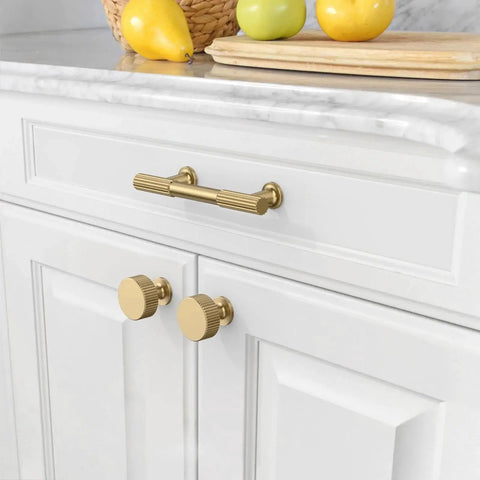 Champagne Bronze Cabinet Knobs 10 Pack Single Hole 1 Inch Drawer Pulls For Kitchen And Bathroom Cabinets Easy Installation Durable Hardware