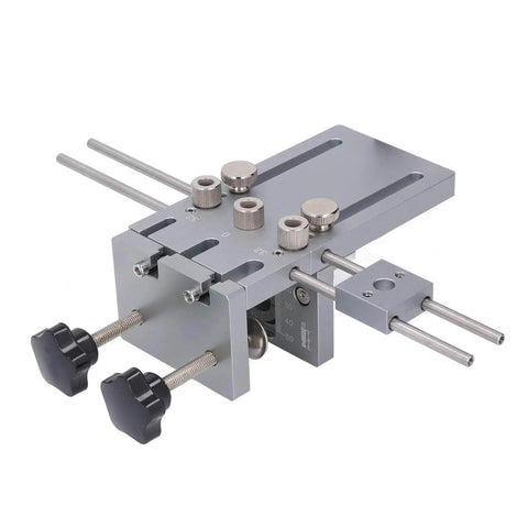Self Centering Dowel Jig For Precision Woodworking Quick Release Dowel Guide Tool For Accurate Drilling Of Straight Holes Biscuit Joiner Set