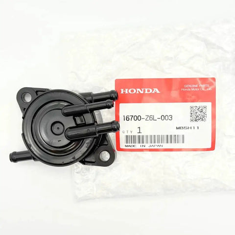 Fuel Pump 16700-Z6L-003 Replacement for Honda GX630 GX660 GX690 GXV630 GXV690 Engines, durable OEM-style part shown with packaging