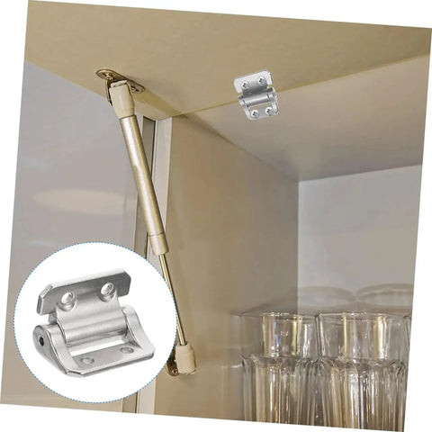 Heavy Duty Self Closing Cabinet Door Hinge for Thick Cabinets and Heavy Doors with High Load Capacity Versatile for Kitchen and Bath Built to Last Crafted From Steel and Zinc Alloy for Long Lasting Durability and Smooth Self Closing Action by TOPPERFUN installed in kitchen cabinet