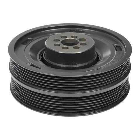 Premium Harmonic Balancer For Audi A5 2015 2016 Cast Iron Black Serpentine Drive Belt 59mm Depth 24mm Inside Diameter