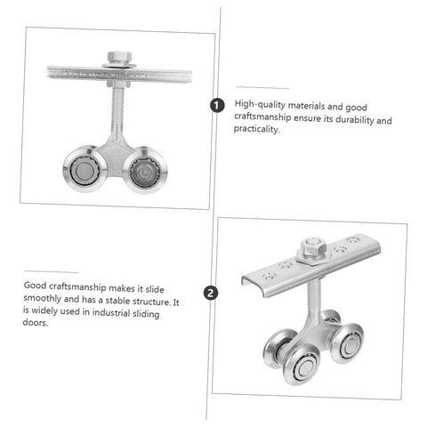 Heavy Duty Sliding Door Roller Wheel For Track, Industrial Gate Roller, Smooth Running Door Pulley Accessory For Cabinets