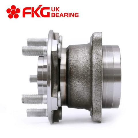 Side view of Rear Wheel Bearing Hub Assembly Set Of 2 Bolt On Fit For 2009 To 2013 Subaru Forester, 2010 To 2014 Legacy, 2010 To 2014 Outback, 2013 To 2016 BRZ, 2013 To 2016 Scion FR S, And 2017 Toyota 86