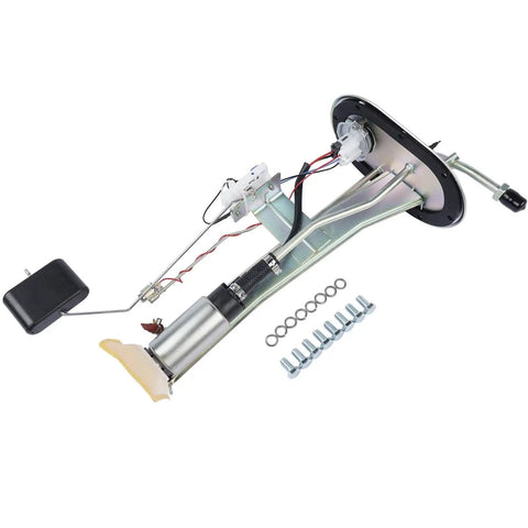 Toyota Tacoma Fuel Pump Module Assembly With Sending Unit SP9002H Drop-In Replacement for 1995-2000 Tacoma, side view.
