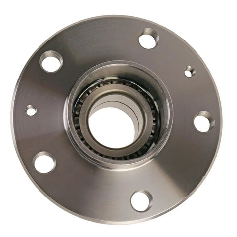 Front view of a single rear wheel bearing hub from the 2 Pack for 2014 Through 2023 Ram ProMaster 1500 2500 3500 Wheel Hub Assembly Replacement Direct Fit Premium Quality Wheel Bearings, showing five-lug design.