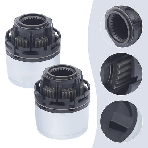 2 Pack Manual Locking Hubs For Ford Ranger 1998 2000 And Mazda B Series Pickup 2001 2008 Front 4x4 Die Cast Aluminum