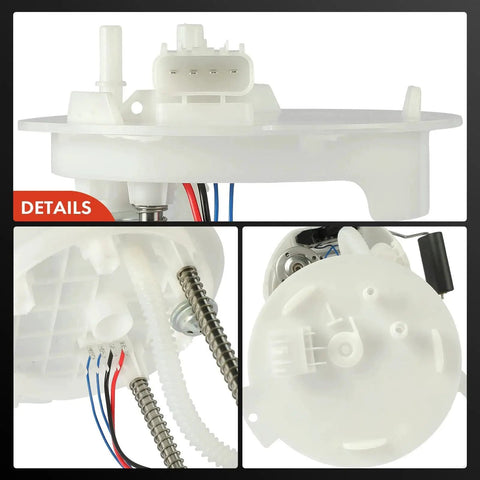 Close-up of Cadillac SRX Right Electric Fuel Pump Module With Sending Unit 2012-2013 3.6L V6 SUV Replacement 13578368