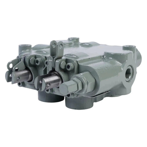 Heavy Duty Two Spool 25 GPM Double Acting Hydraulic Valve RD522CCAA5A4B1 For 3000 PSI Systems, close-up view