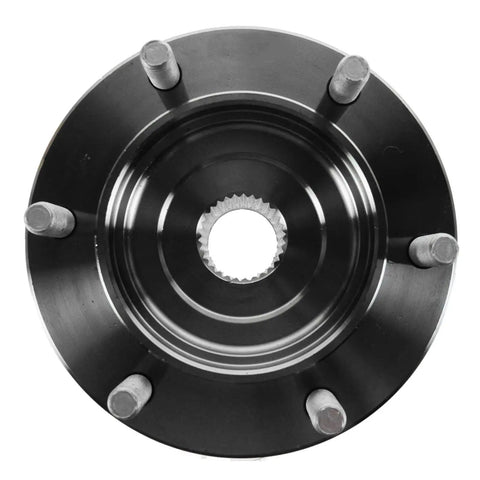 Front Wheel Bearing And Hub Kit For 1996-2002 4Runner, 2001-2007 Sequoia, 1995-2004 Tacoma, 2000-2006 Tundra, top view of one hub