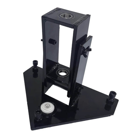 Black Pool Fence Drill Guide with Bubble Level for No Guesswork Easy and Accurate Hole Drilling Keeps Holes Straight and Aligned