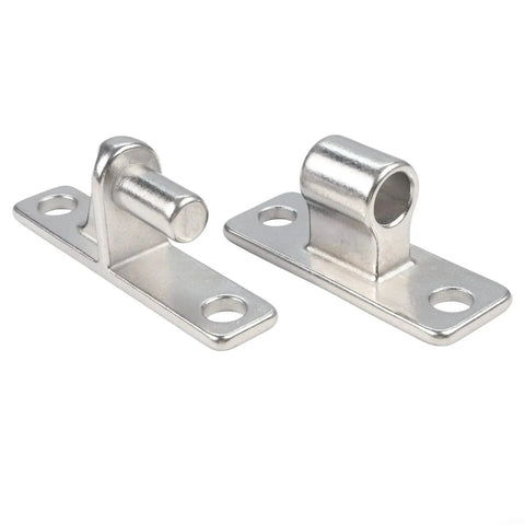 Heavy Duty 304 Stainless Steel Gate Hinges For Fence Barn Garden Doors 4.6 Inch Length 6mm Thick Plate High Load Capacity