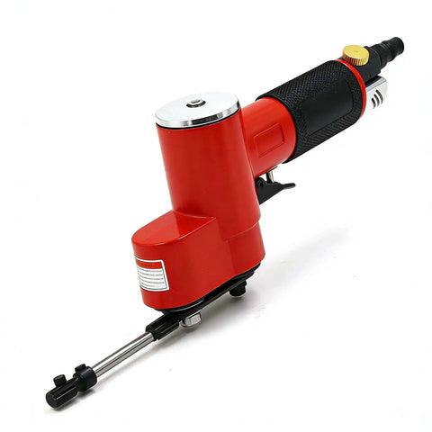 90 Degree Pneumatic Polisher Kit With Reciprocating Air Grinder Sander And 5 Rubber Buffing Heads For Narrow Mold Rib Gaps, CNC Texture Removal
