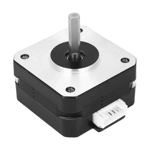 Nema 17 Stepper Motor For 3D Printers And CNC DIY Robots 12V 0.7A Alloy Construction 4 Wire High Torque Precision Motion Replacement Part