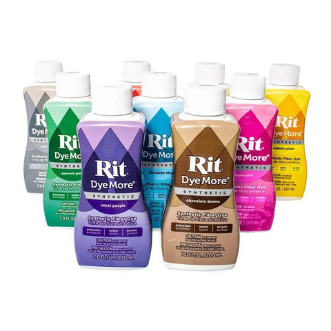 Graphite Synthetic Liquid Fiber Dye For Clothing, Decor, And Crafts That Revives Old Garments And Lets You Color Polyester, Acrylic, And More With Ease In A 7 Oz Bottle By Rit DyeMore product assortment