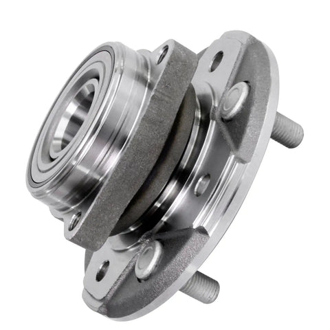 Front Wheel Bearing And Hub Assembly For 1990 To 1997 Honda Accord 2.2L And 1997 Acura CL 2.2L Two Piece Front Hub Bearings 4 Bolt 4 Lug Non ABS Replacement With Easy Install And Long Lasting Performance