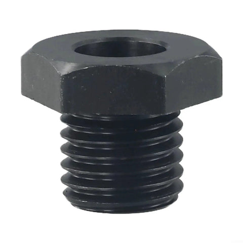 M18X2.5 to 1-8TPI wood lathe chuck adapter for headstock spindle showing threaded design for metal or wood turning