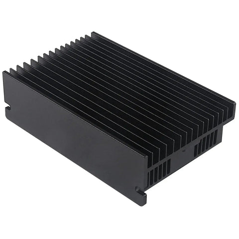 Black heat sink part of Two Pack DM542 CNC Digital Microstep Driver 2 Phase Stepper Motor Driver For Nema 17 23 34 Motors With 20 50 Volt DC