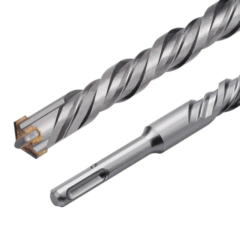 SDS Plus Rotary Hammer Drill Bit 1-1/2 Inch Diameter 23.6 Inch Length For Concrete Brick Cement And Stone Carbide Tip Steel Shank