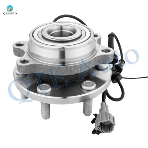 Pair Of Front Wheel Hub Bearing Assemblies For Nissan Pathfinder 2005-2012 4x4 Front Hub Replacement OEM Quality Easy Install Durable Bearings