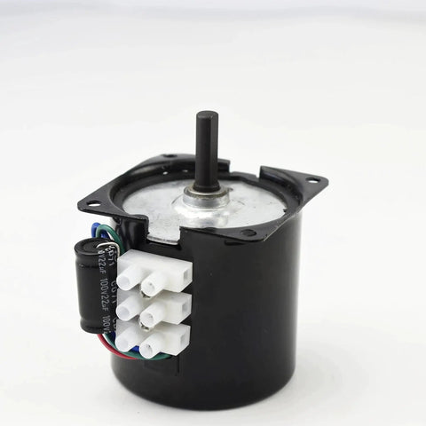 High Torque Dope 24V AC Permanent Magnet Synchronous Gear Motor With CW CCW Directions 60RPM 14W Output 60KTYZ Mini Gearbox