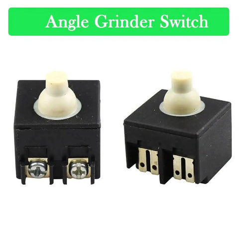 Beefed Up Heavy Duty Universal Replacement Switch For Angle Grinders And Polishers, Auto Reset Design, Anti Corrosion