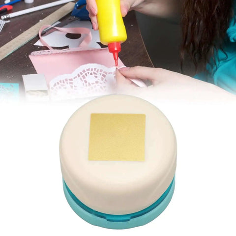 Durable Metal Hole Punch For Paper Crafting DIY Embossing Punch Cuts Multiple Sheets in a crafting setting