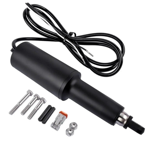 Boat Trim Tab Actuator Replacement 12V 2.25 Inch Stroke With 6 Ft Cable For Marine Lenco 20400-001 OE Part 15054-001 15054001 with accessories