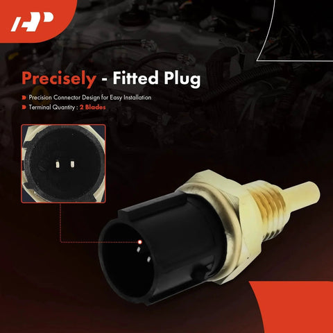 Engine Coolant Temperature Sensor For Acura And Honda Vehicles With Direct Fit And Wide Model Compatibility including close-up