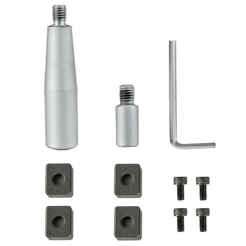 Accessory components for 8 Inch Horizontal and Vertical Rotary Table for Milling Machines with 3 Slots MT 3 Compatible