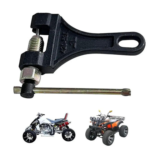 Heavy Duty Chain Breaker Riveting Tool For Motorcycle ATV Dirt Bike Scooter Bicycle Chains 420 428 520 525 528 530