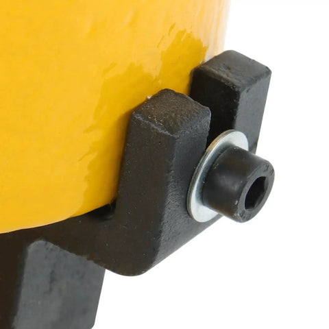 Close-up of bolt and washer on 35 Ton Hydraulic Hole Punch Kit For Metal Working with durable alloy construction.