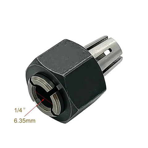 Beef Up Your Router With Replacement One Quarter Inch Collet Chuck And Nut Assembly for Dewalt DWP611 DWP611PK DCW600B