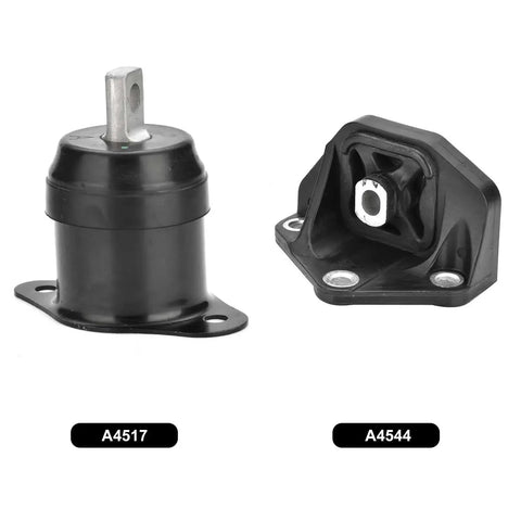 Honda Accord 3.0L Engine Motor Mount Set Six Piece Drop In Ready Replacement Kit For Auto Transmission Fits 2003 2004 2005 A4517 A4544