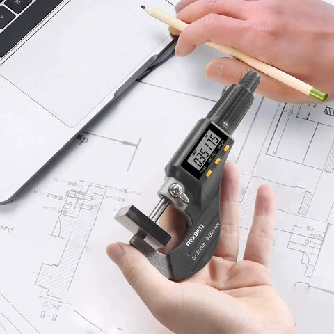 Micrometer Simulator Inches Digital Micrometer For Inch And Metric Measurements 🍁 ...