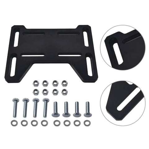 Mini Bike Engine Mount Plate For 79Cc 97Cc And 100Cc Engines Direct Bolt On Swap Compatible With Coleman Ct100U Cc100X Mega Moto Mm80